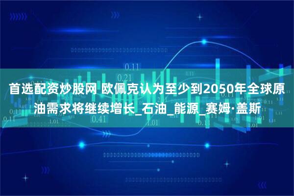 首选配资炒股网 欧佩克认为至少到2050年全球原油需求将继续增长_石油_能源_赛姆·盖斯
